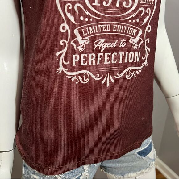 Vintage 1973 Brown Leopard Trim Tank -- M‎ - Picture 5 of 7